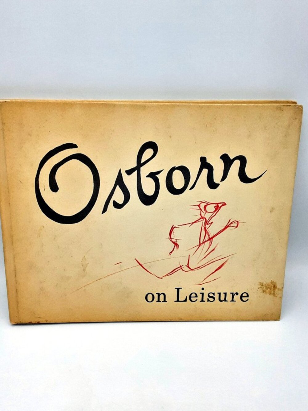 Osborn on Leisure ROBERT OSBORN 1956 HB Cartoon Illustrations for Squibb